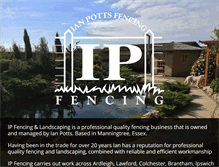 Tablet Screenshot of ipfencing.co.uk